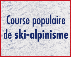 Course populaire de ski-alpinisme