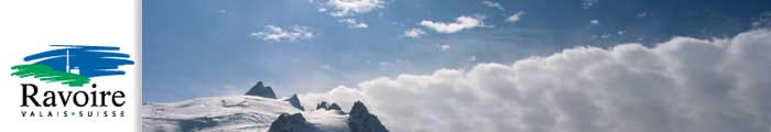 Nuages sur glacier du trient